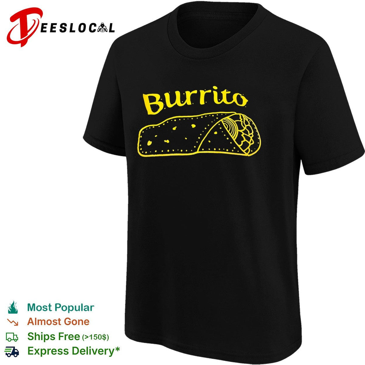 Burrito tacos shirt Unisex
