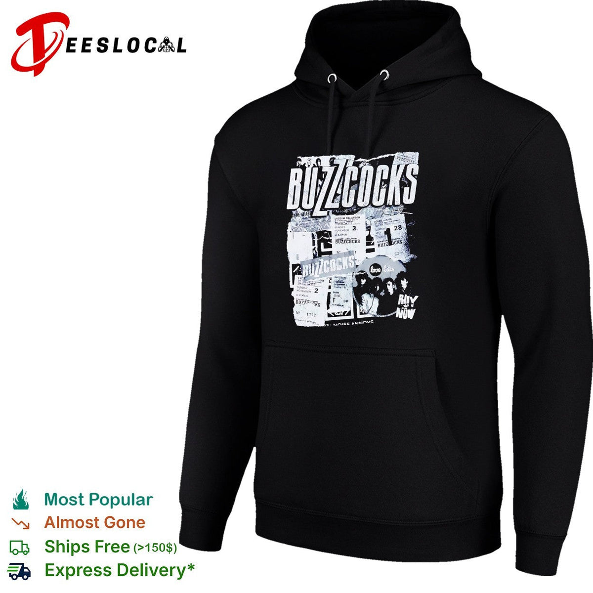 Buzzcocks poster shirt Unisex