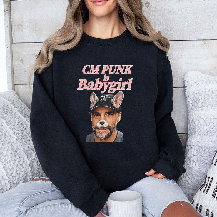 CM Punk Is Baby Girl T Shirt Unisex