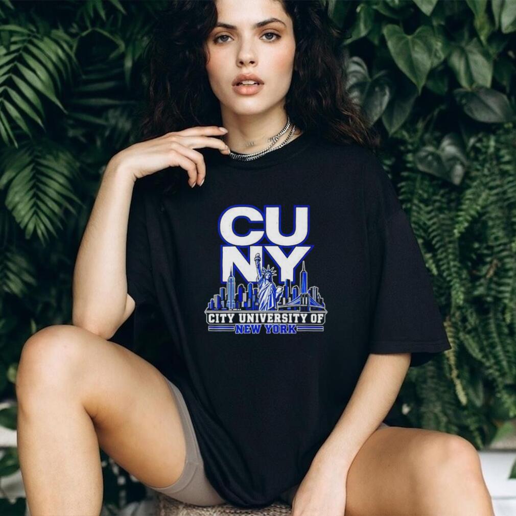 CUNY City University of NY Graphic skyline shirt