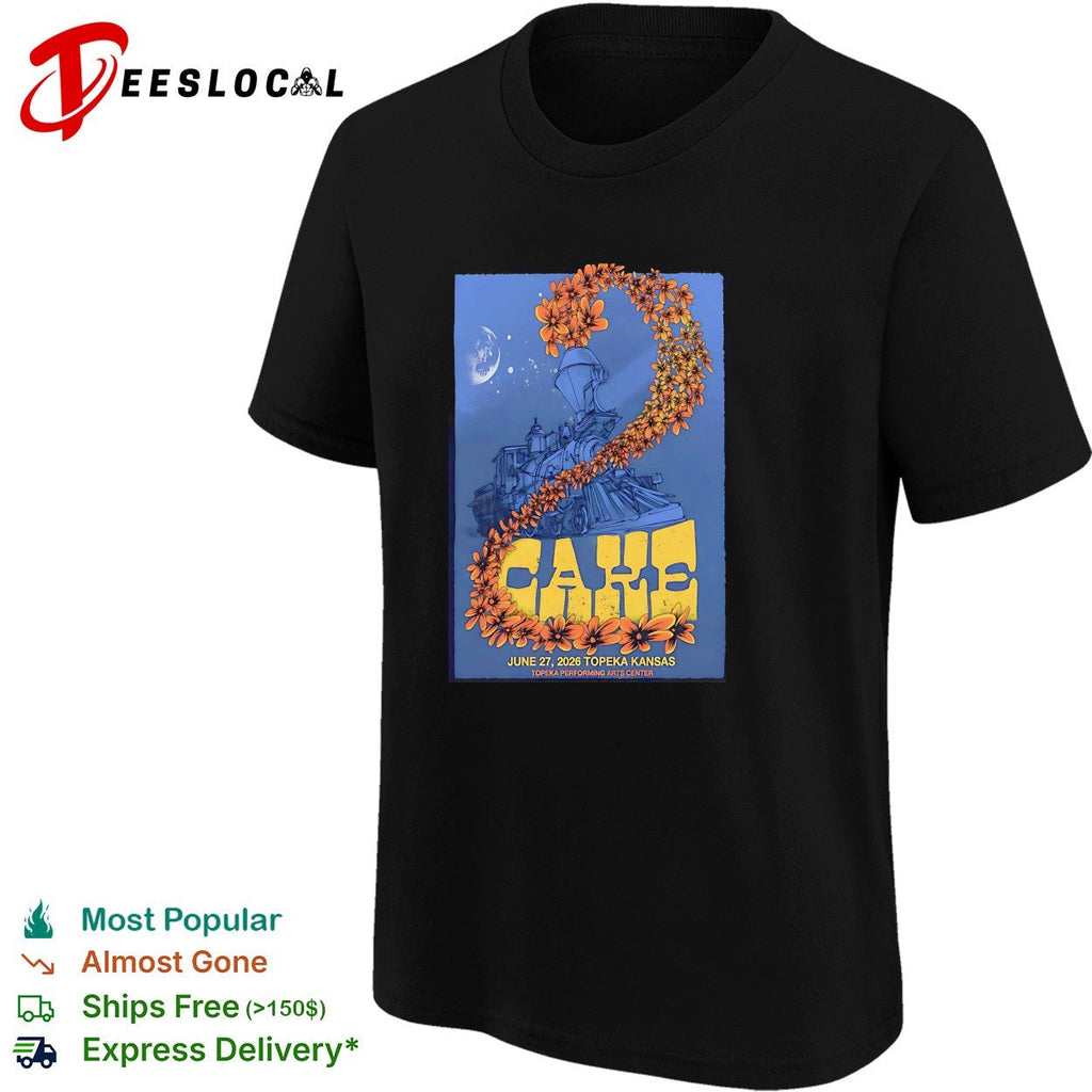 Cake band Topeka Kansas 2026 poster shirt Unisex