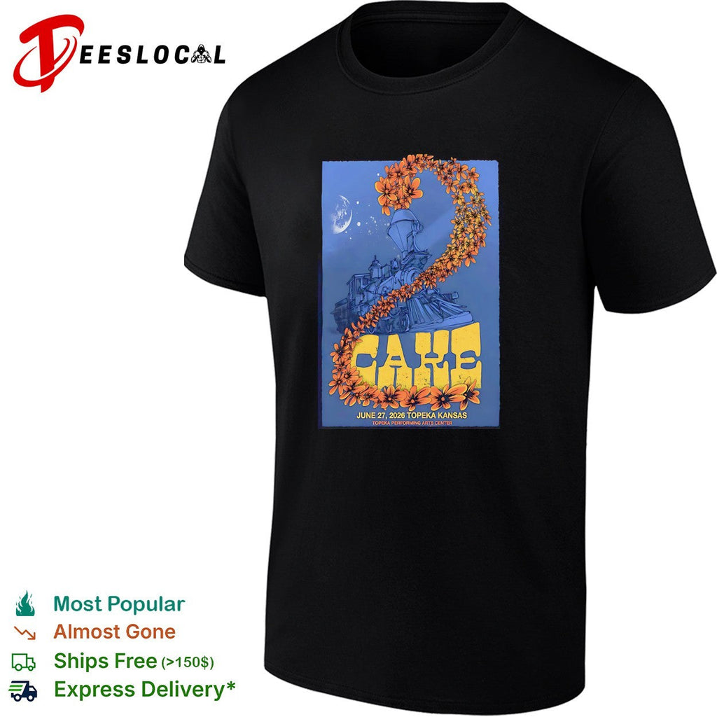 Cake band Topeka Kansas 2026 poster shirt Unisex