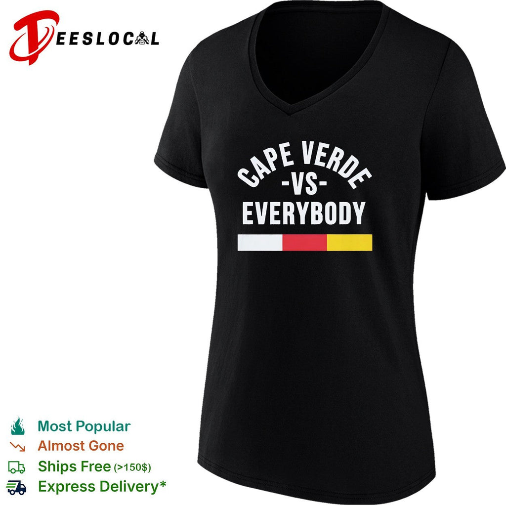 Cape Verde vs everybody flag soccer pride shirt Unisex
