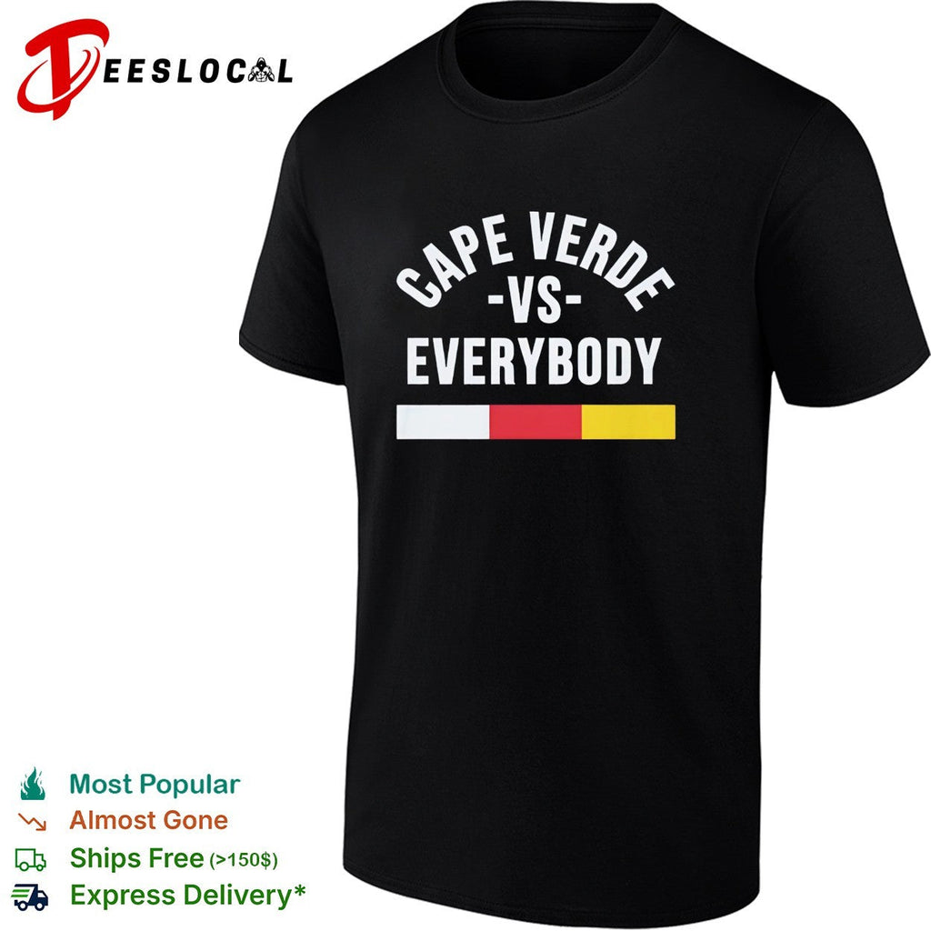 Cape Verde vs everybody flag soccer pride shirt Unisex