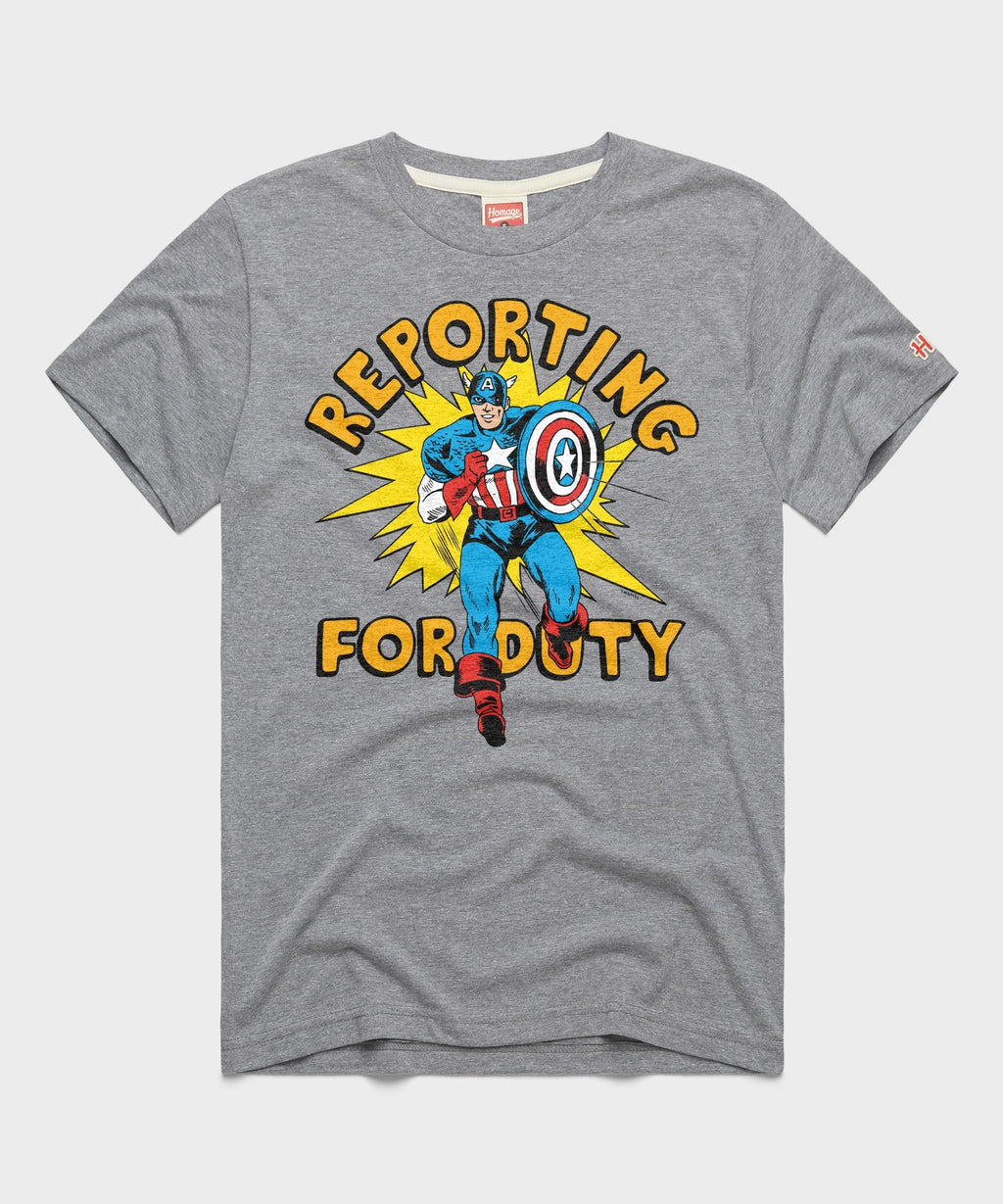Captain America Reporting For Duty Unisex