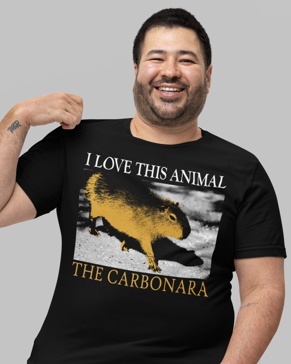 'Carbonara Capybara' Shirt Unisex