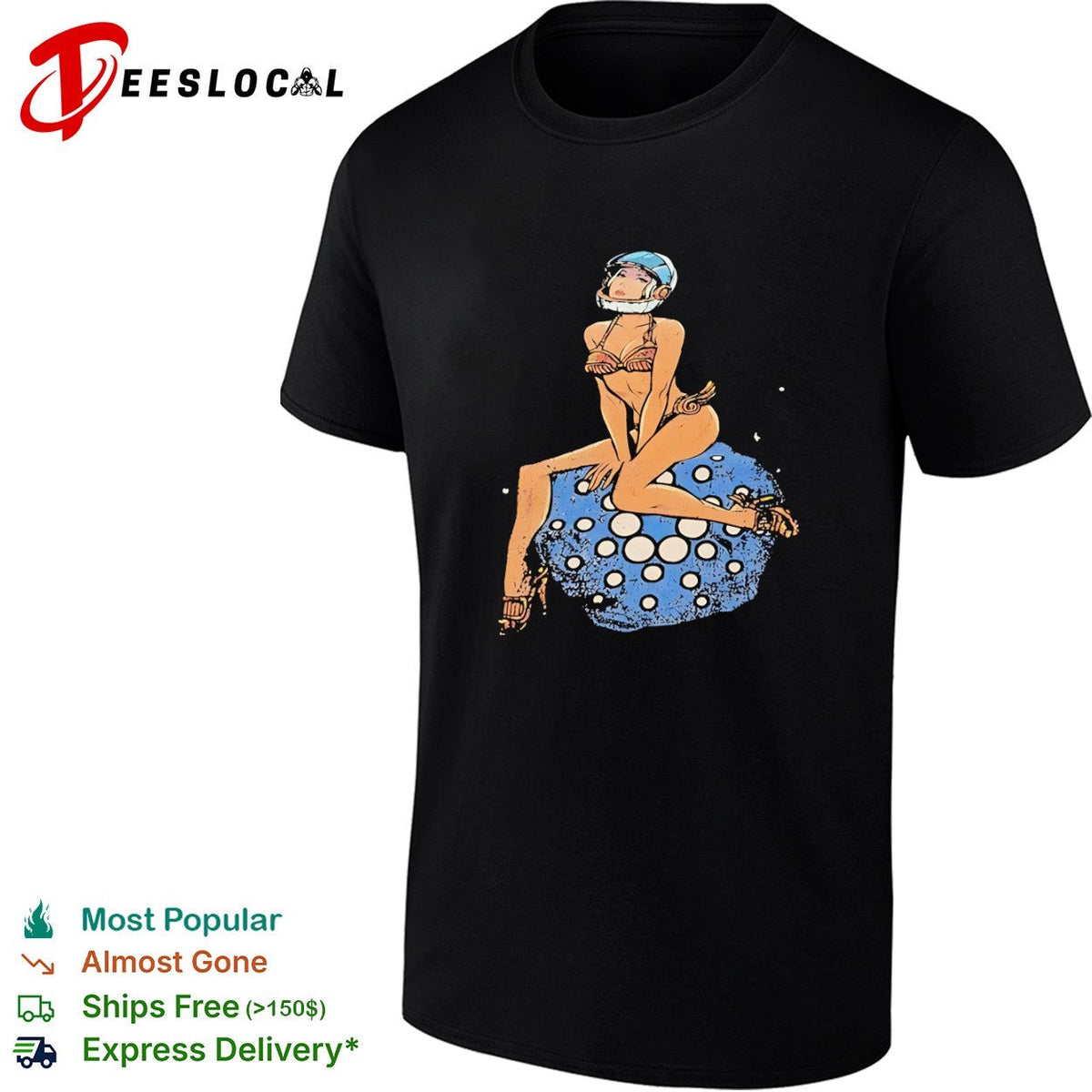 Cardano Pin Up Astronaut Crypto Space Digital Currency Technology Asset shirt Unisex