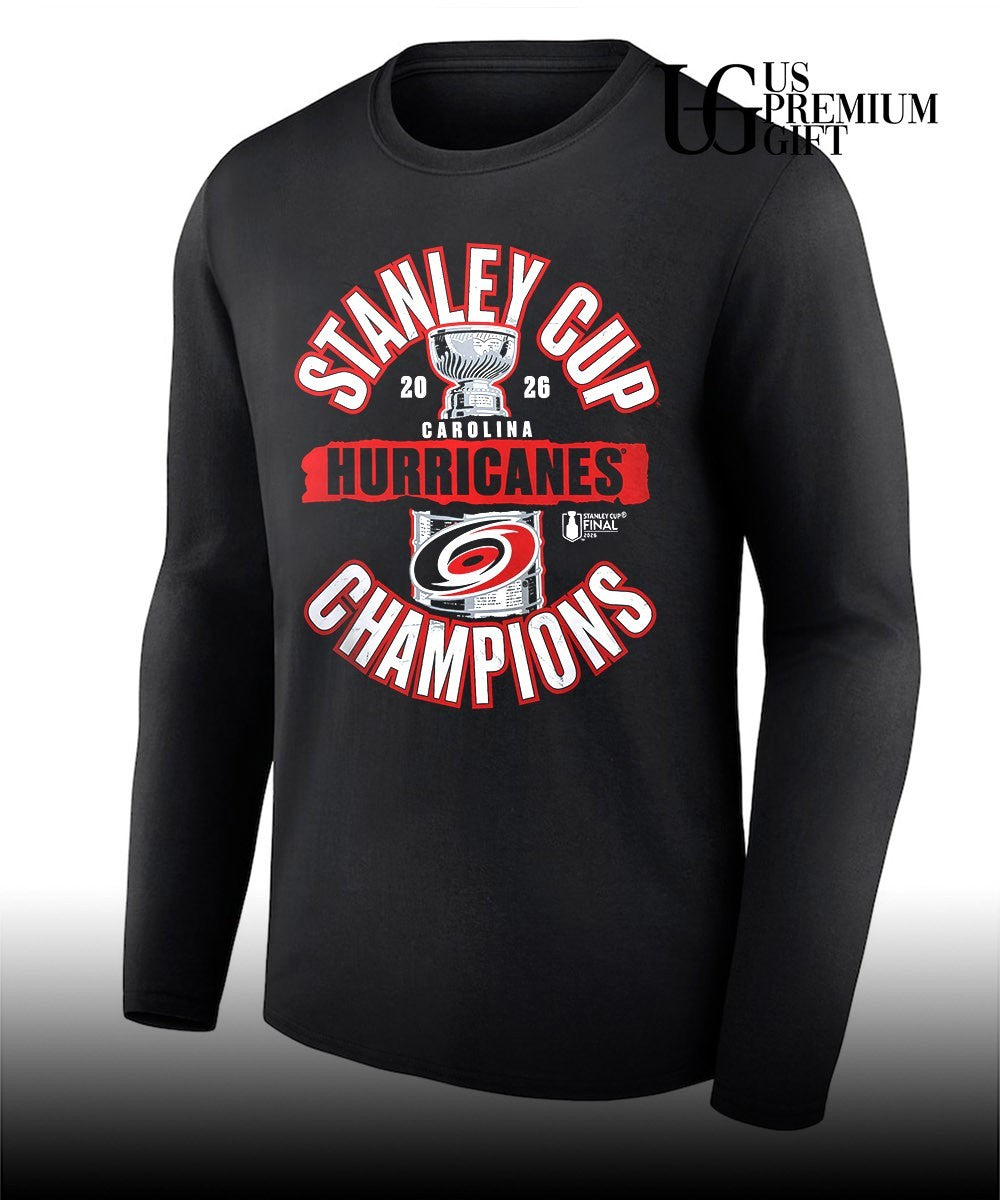 Carolina Hurricanes 2026 NHL Stanley Cup Final Champions shirt Unisex
