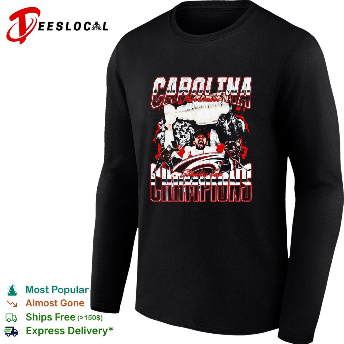 Carolina Hurricanes 2026 Stanley Cup champions team photo trophy shirt Unisex