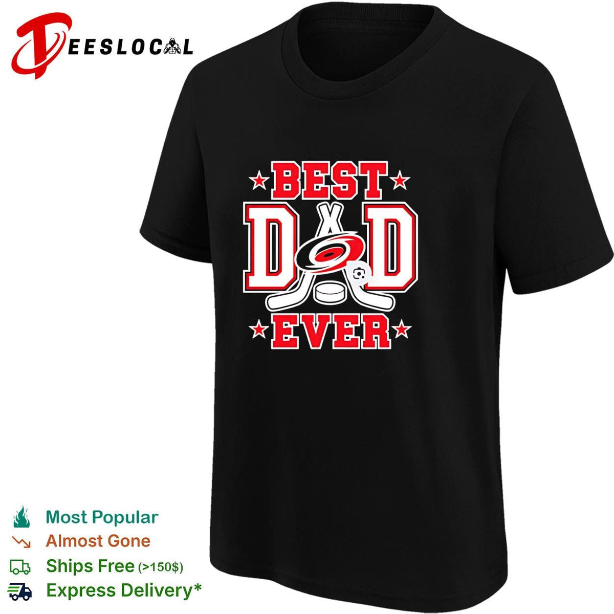 Carolina Hurricanes Best Dad Ever 2026 shirt Unisex