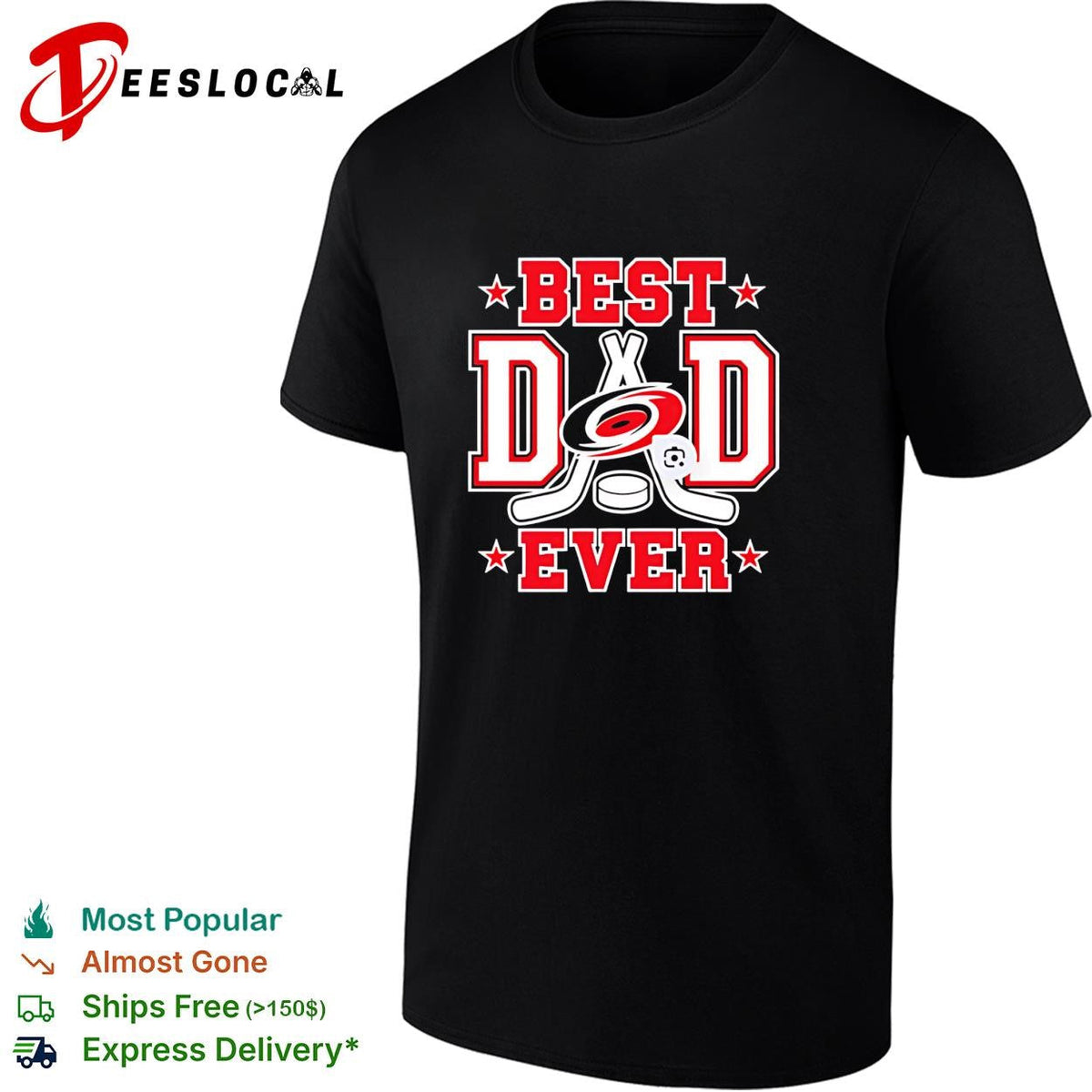 Carolina Hurricanes Best Dad Ever 2026 shirt Unisex