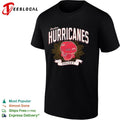 Carolina Hurricanes Hockey Team Logo with Helmet shirt Unisex