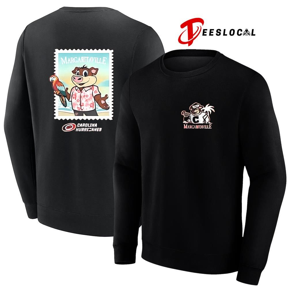 Carolina Hurricanes Margaritaville night mascot art shirt Unisex
