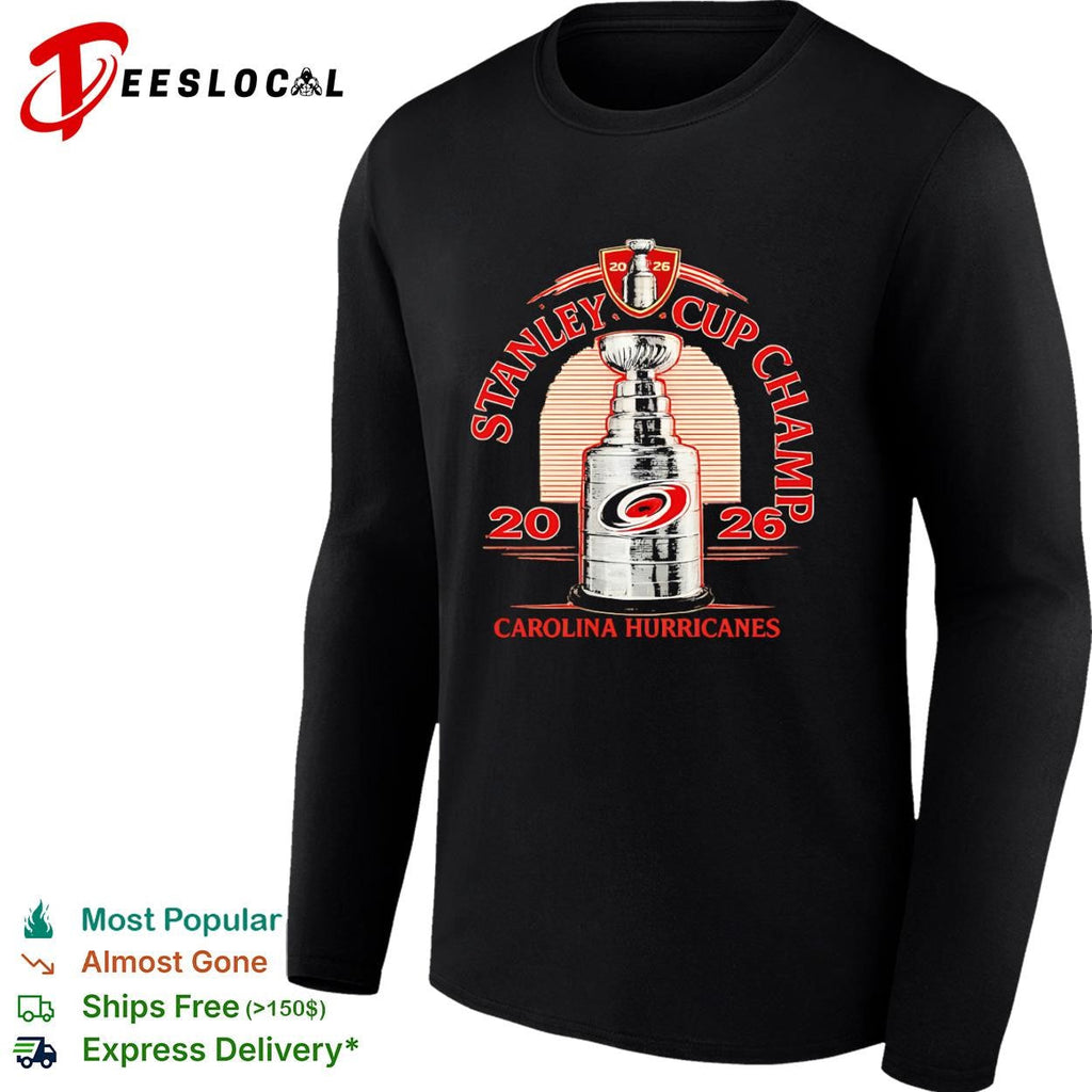 Carolina Hurricanes award Stanley Cup champ 2026 shirt Unisex