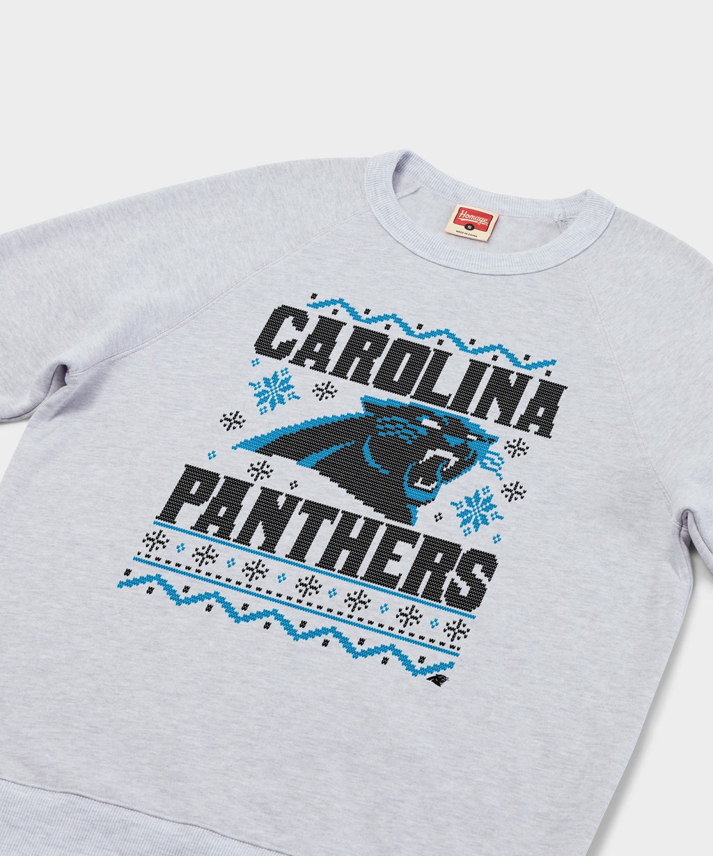 Carolina Panthers Holiday Crewneck Unisex