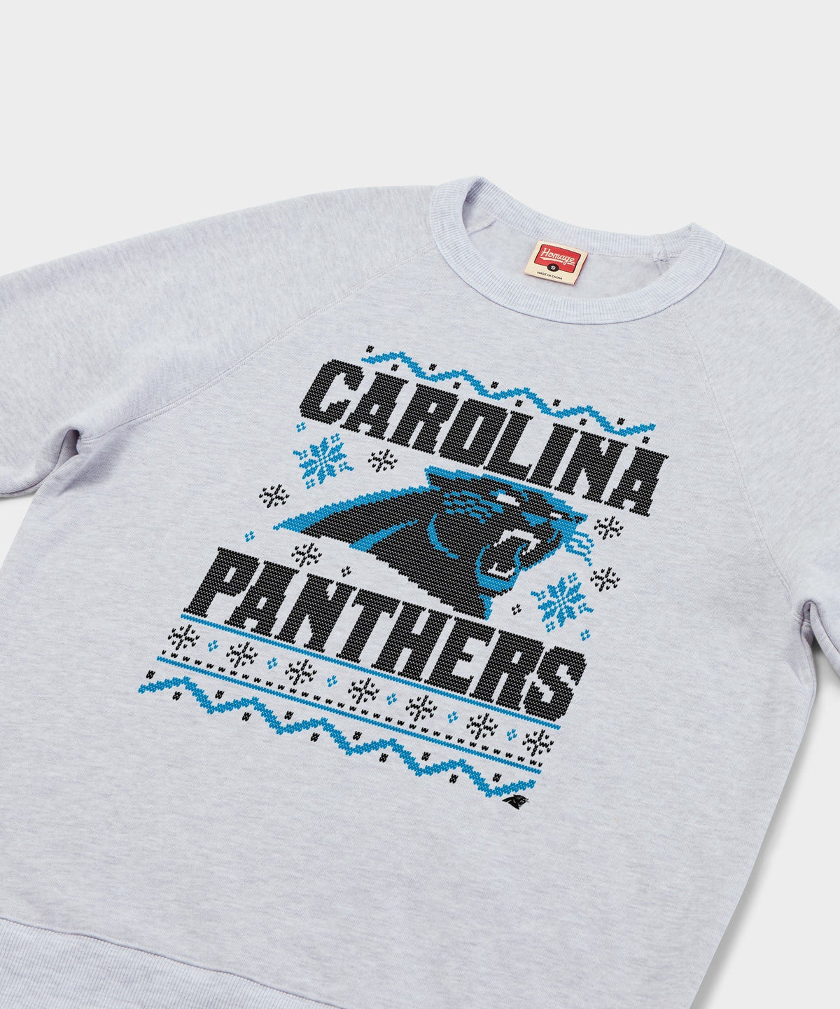 Carolina Panthers Holiday Crewneck Unisex