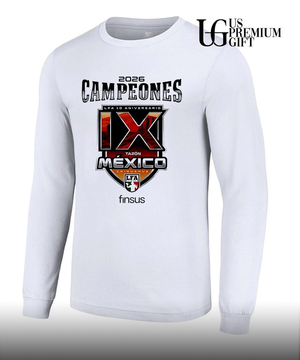 Caudillos De Chihuahua 2026 Tazón México IX Campeones shirt Unisex