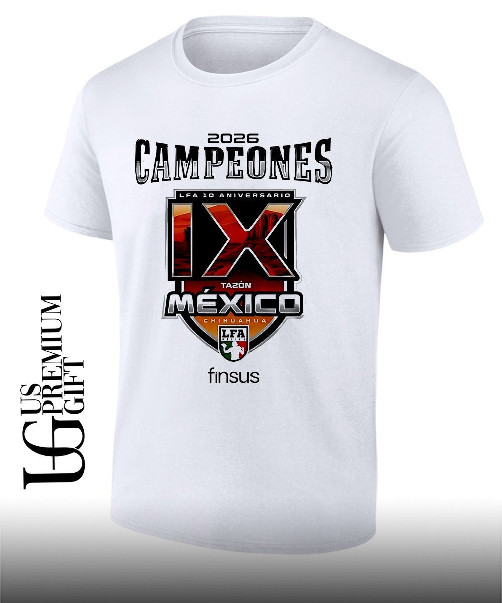 Caudillos De Chihuahua 2026 Tazón México IX Campeones shirt Unisex