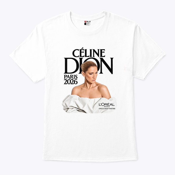 Celine Dion Paris 2026 T Shirt