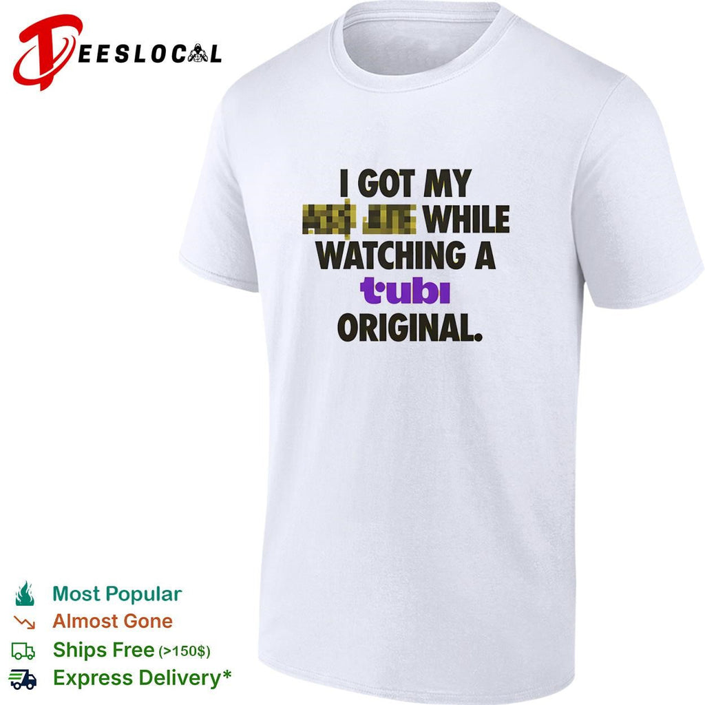 Censored joke streaming original humor bold text shirt Unisex