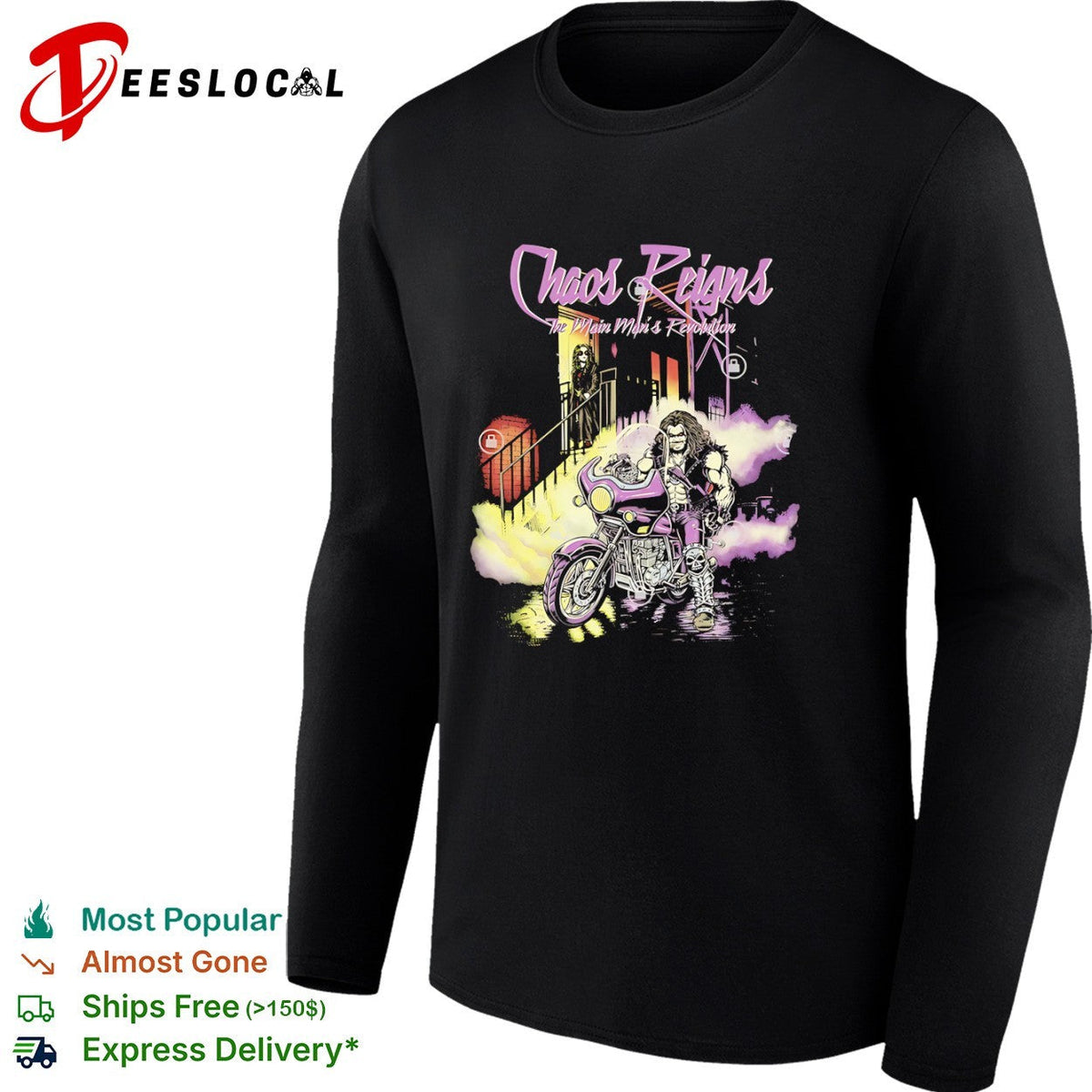 Chaos Reigns The Main Mans Revolution shirt Unisex