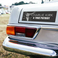 Charlie Kirk A True Patriot Car Magnet Unisex