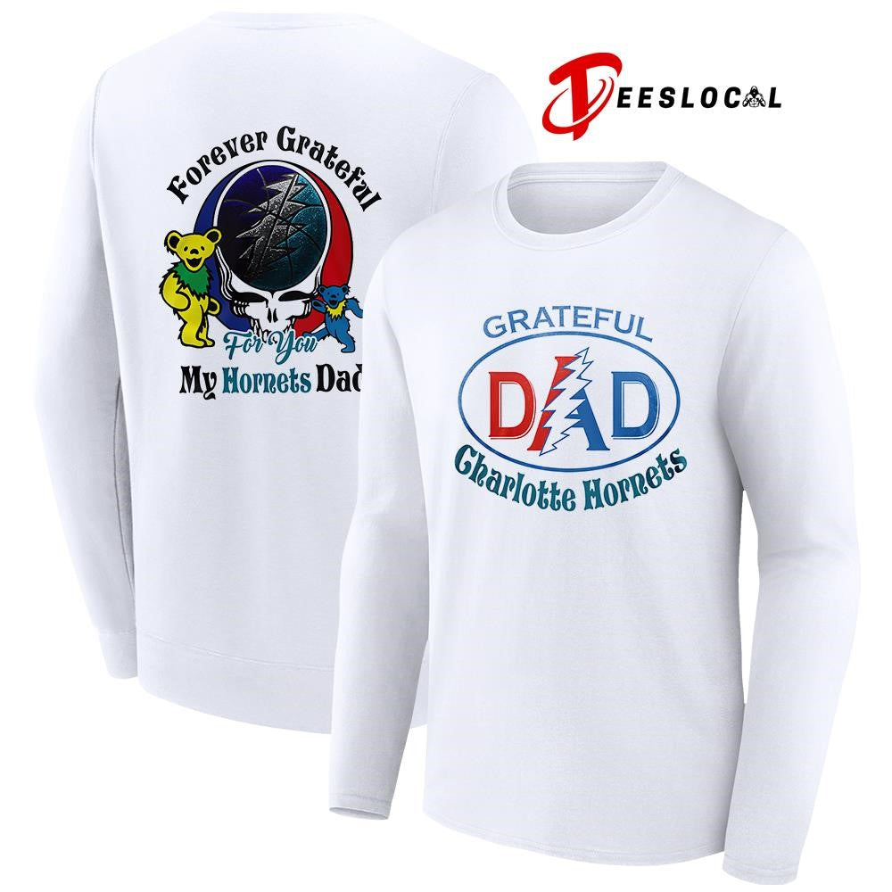 Charlotte Hornets x Grateful Dead Father Day forever Grateful logo shirt Unisex