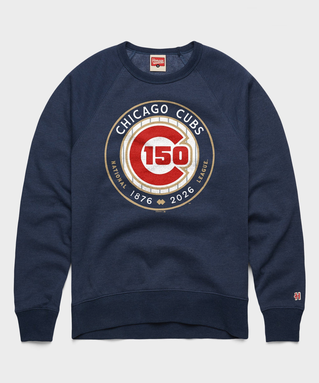 Chicago Cubs 150 Crewneck Unisex