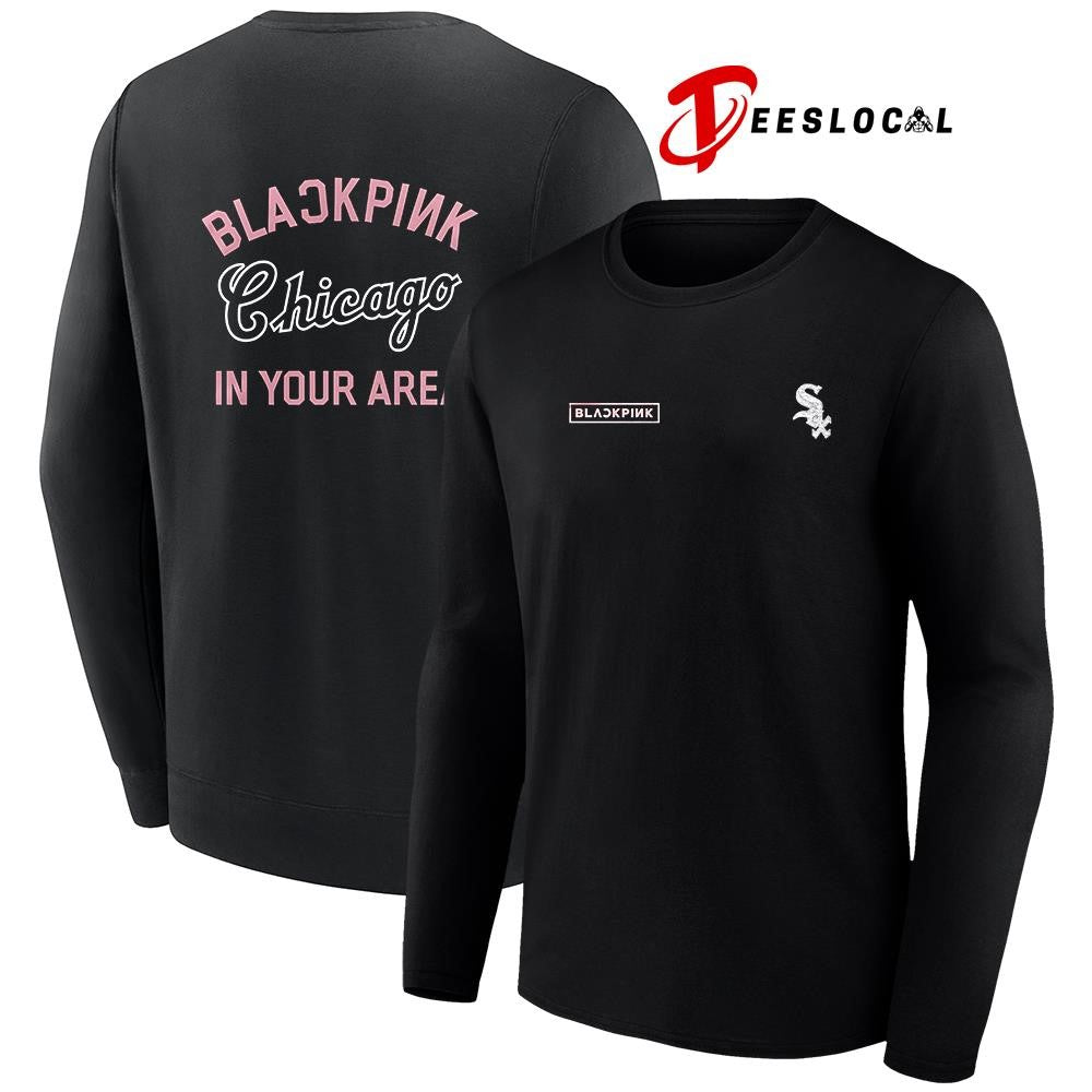 Chicago White Sox x Blackpink in your area World Tour text shirt Unisex