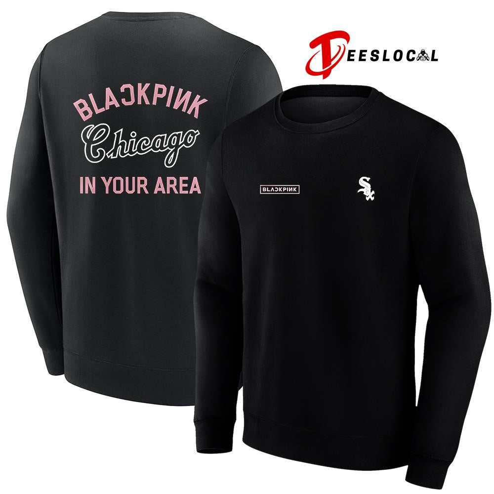 Chicago White Sox x Blackpink in your area World Tour text shirt Unisex