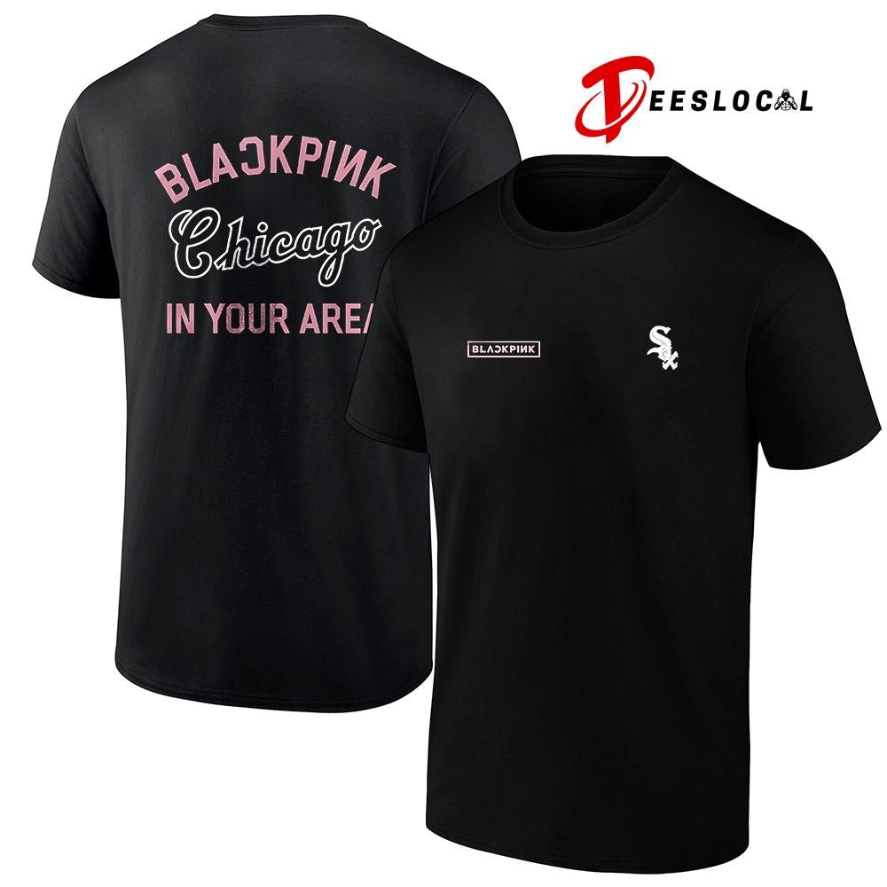 Chicago White Sox x Blackpink in your area World Tour text shirt Unisex