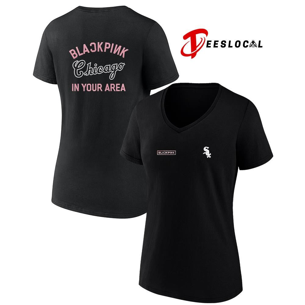 Chicago White Sox x Blackpink in your area World Tour text shirt Unisex