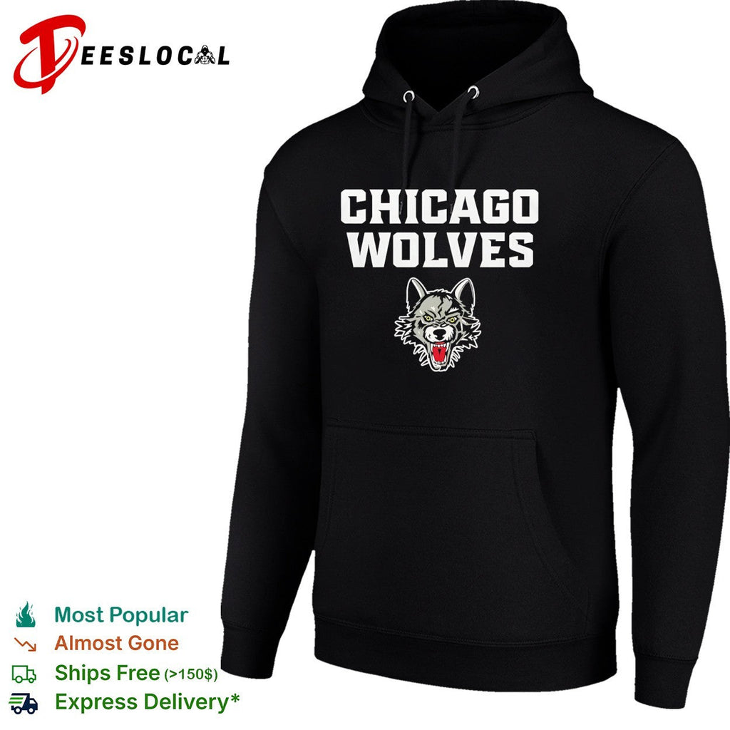 Chicago Wolves hockey team logo shirt Unisex