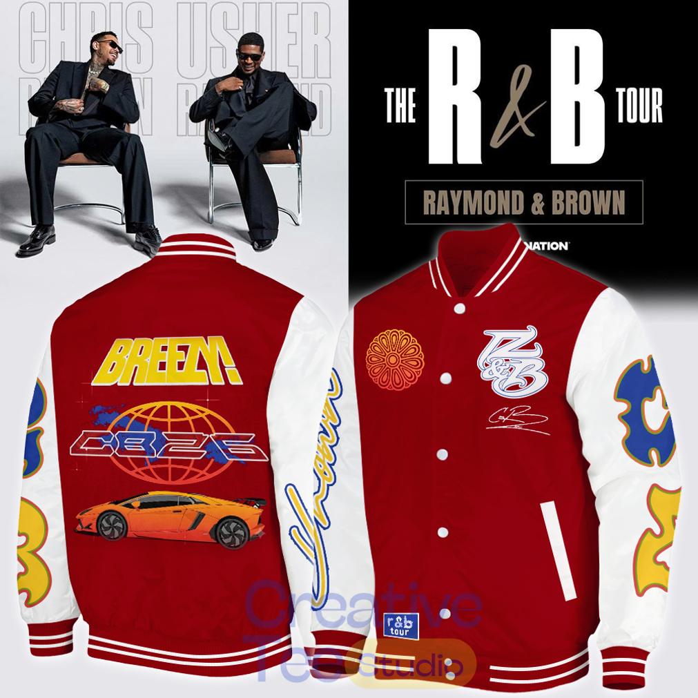 Chris Brown R&B Tour Special Bomber Jacket Unisex