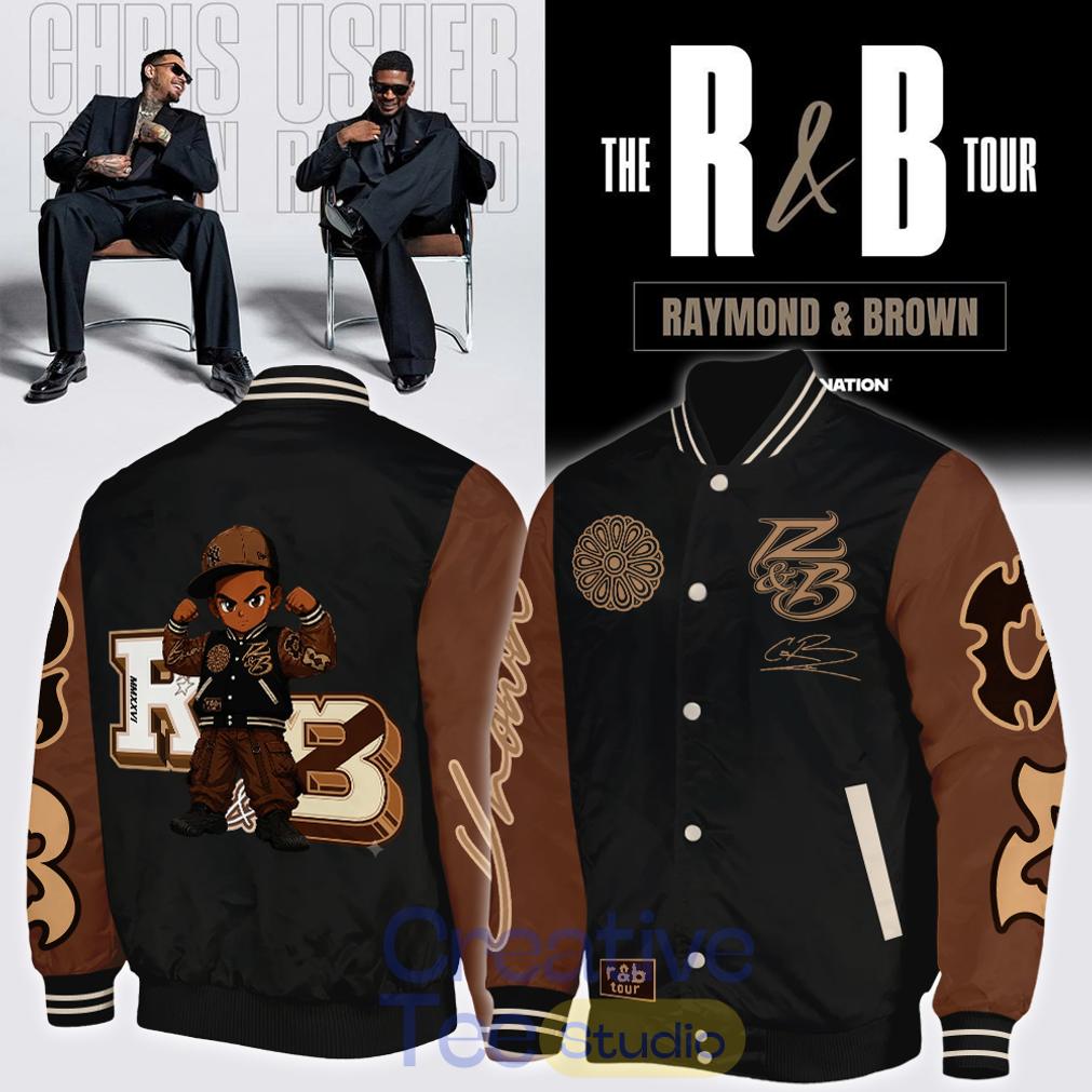 Chris Brown R&B Tour Special Bomber Jacket Unisex