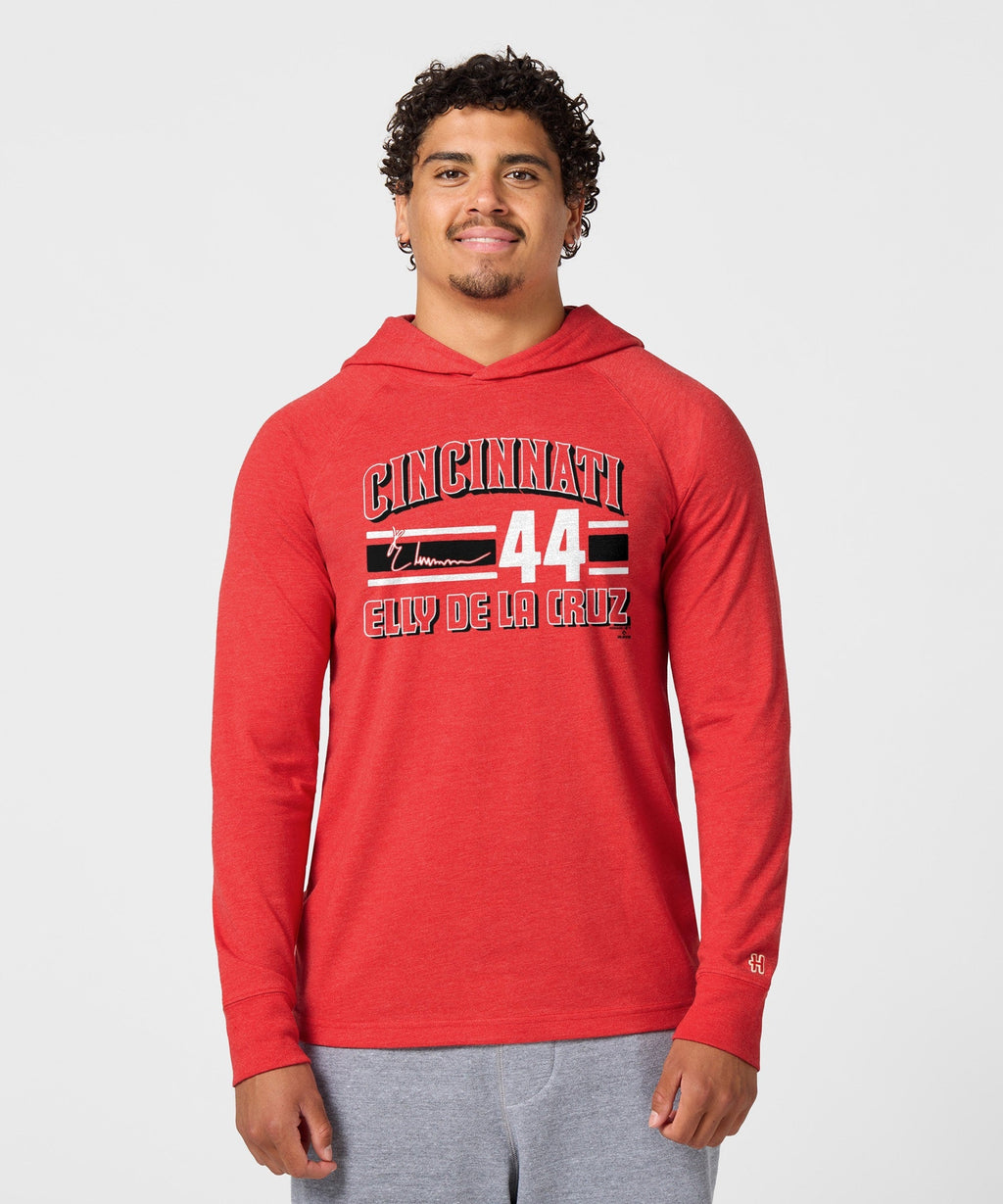 Cincinnati Reds Elly De La Cruz Signature Jersey Lightweight Unisex