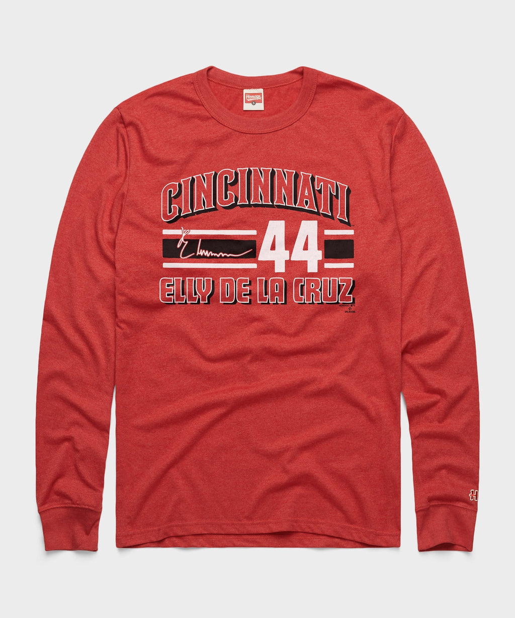 Cincinnati Reds Elly De La Cruz Signature Jersey Unisex