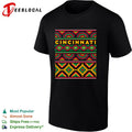 Cincinnati tribal pattern typography shirt Unisex