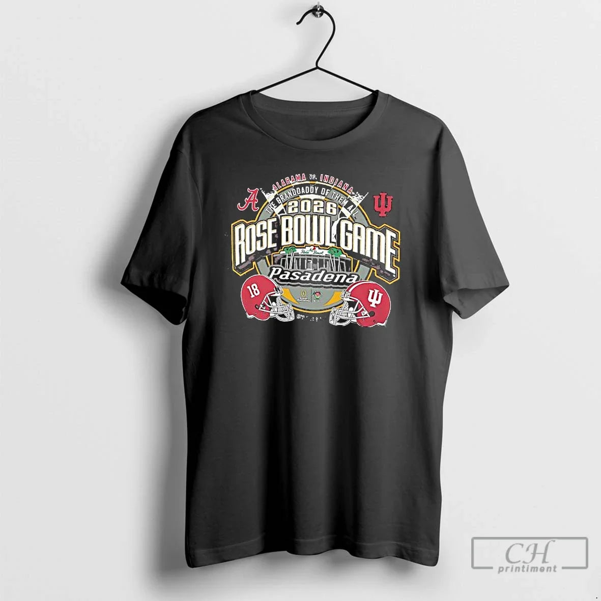 Classic Indiana Football 2026 Rose Bowl Head To Head Pasadena Unisex
