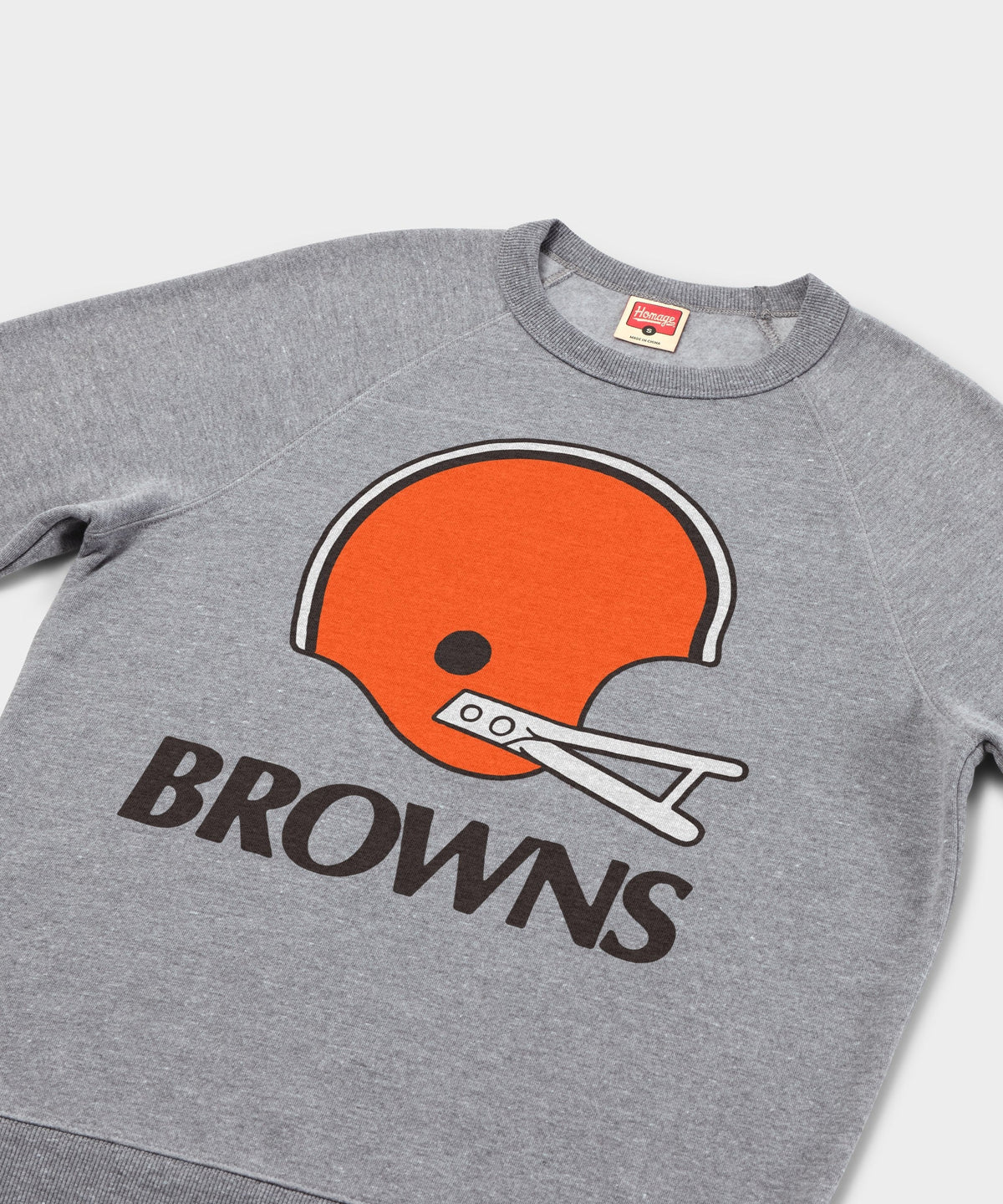 Cleveland Browns Big Helmet Crewneck Unisex