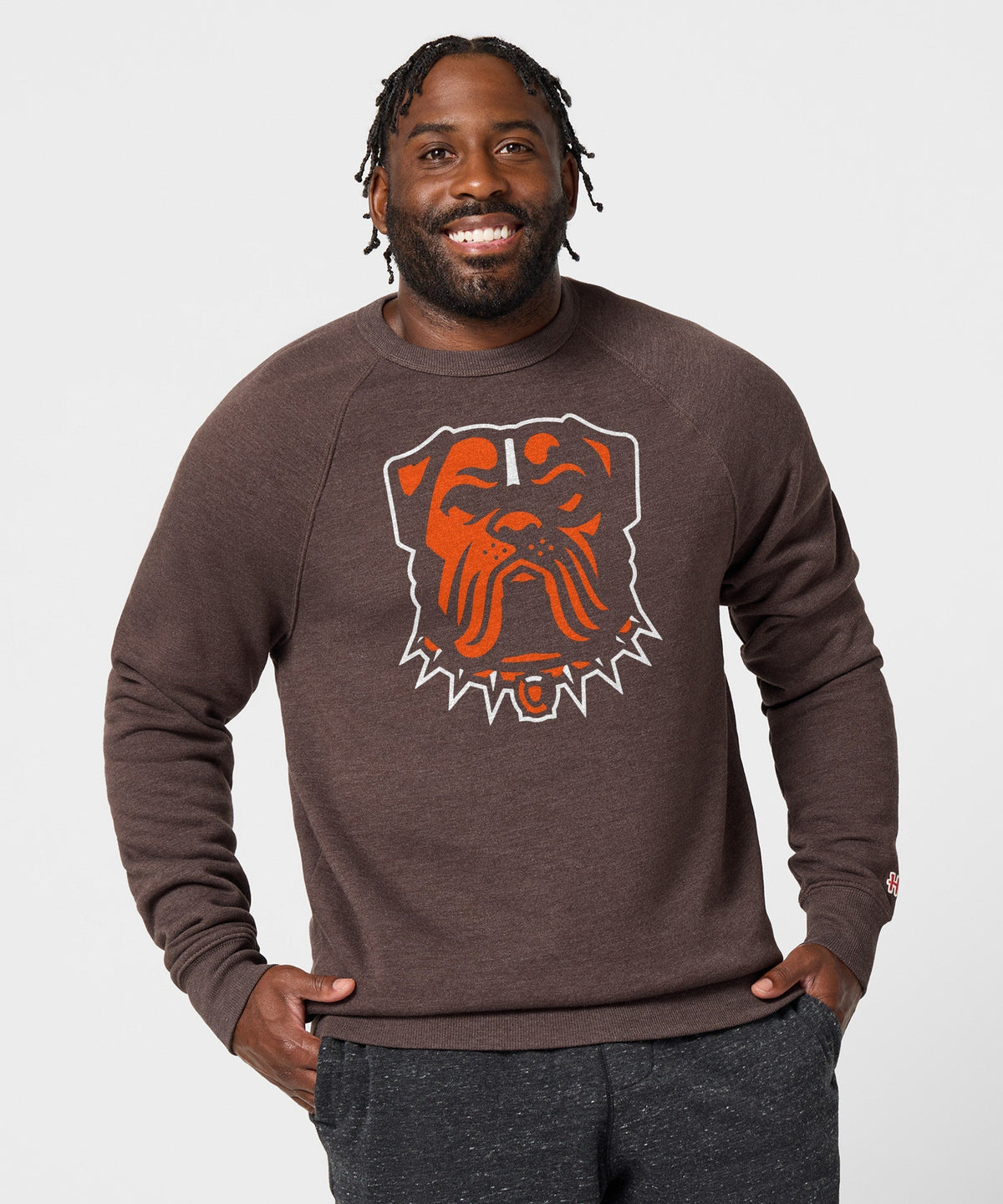Cleveland Browns Dog Logo Crewneck Unisex