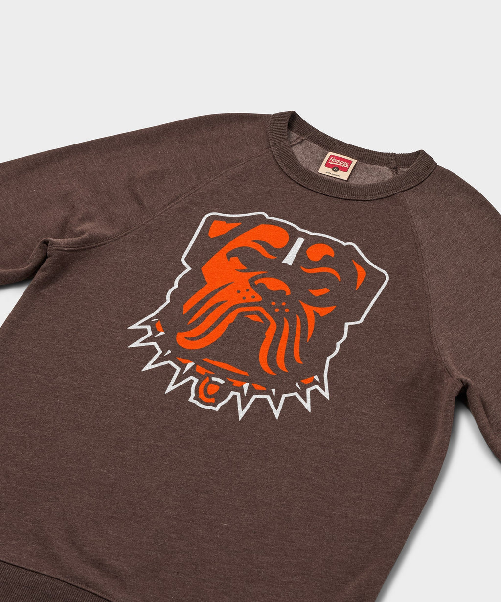 Cleveland Browns Dog Logo Crewneck Unisex