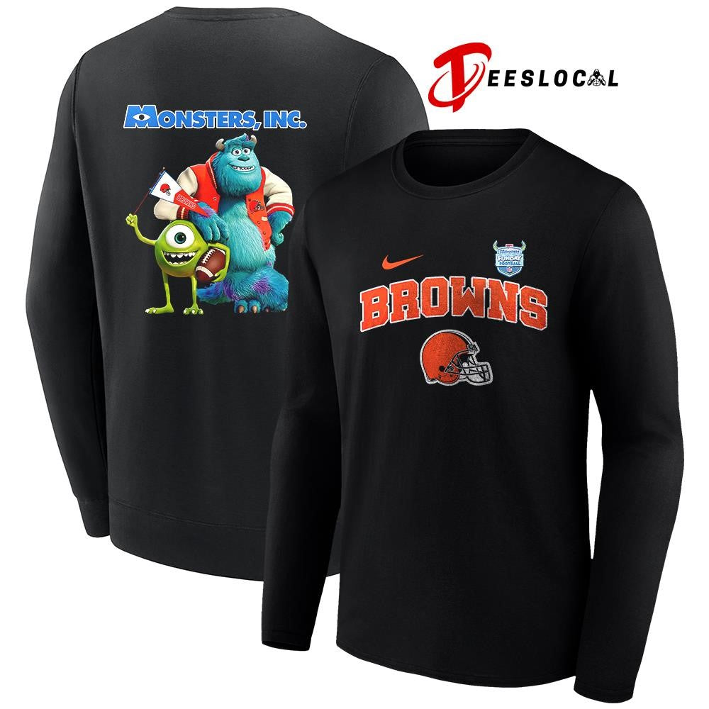 Cleveland Browns x Monster Inc Funday cartoon shirt Unisex