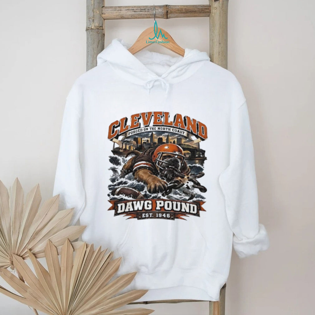 Cleveland Dawg Pound est 1946 illustration shirt