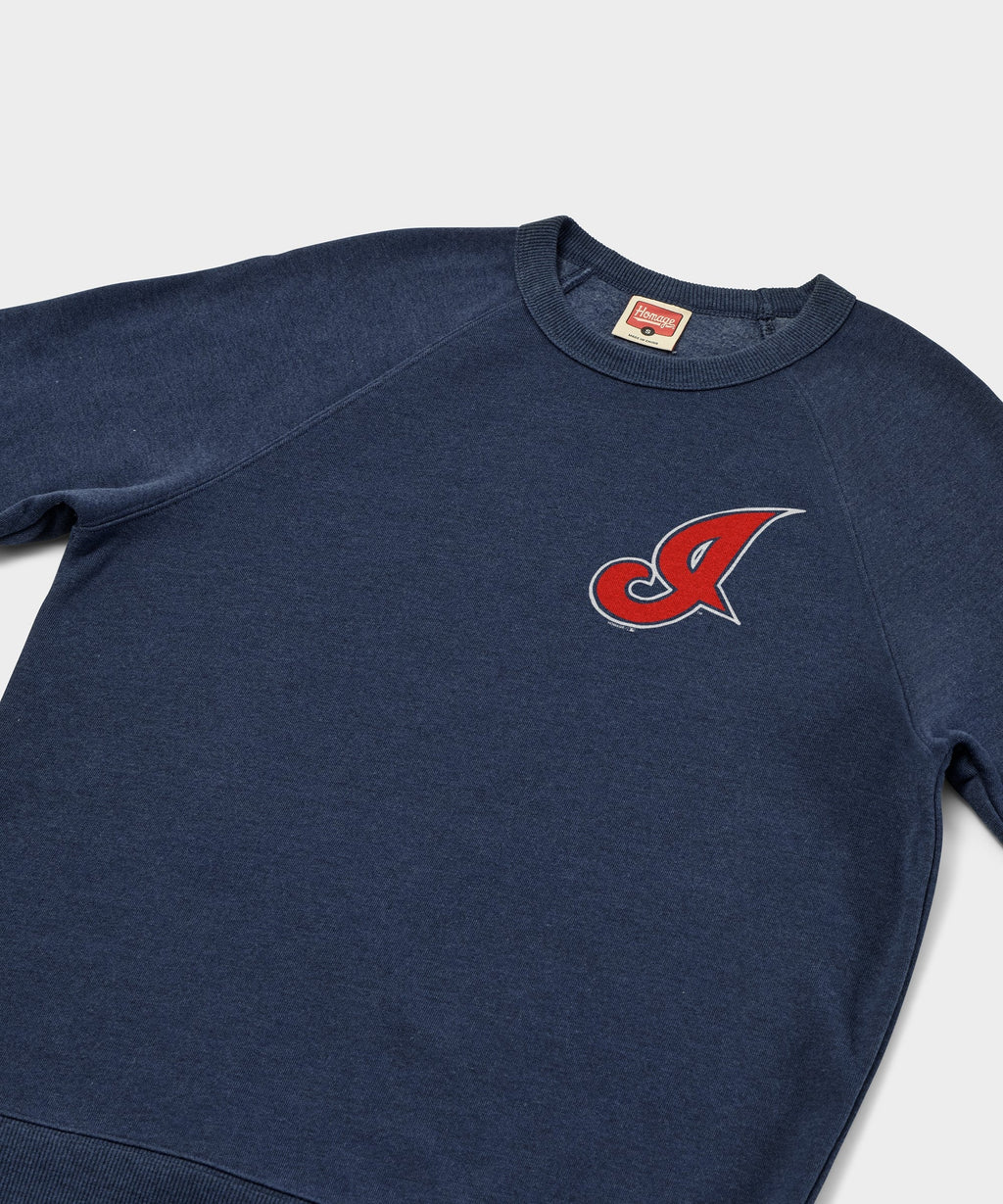 Cleveland Indians Alt Cap Logo '08 Crewneck Unisex