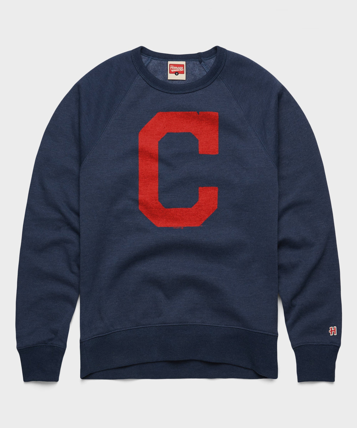 Cleveland Indians Cap Logo '08 Crewneck Unisex