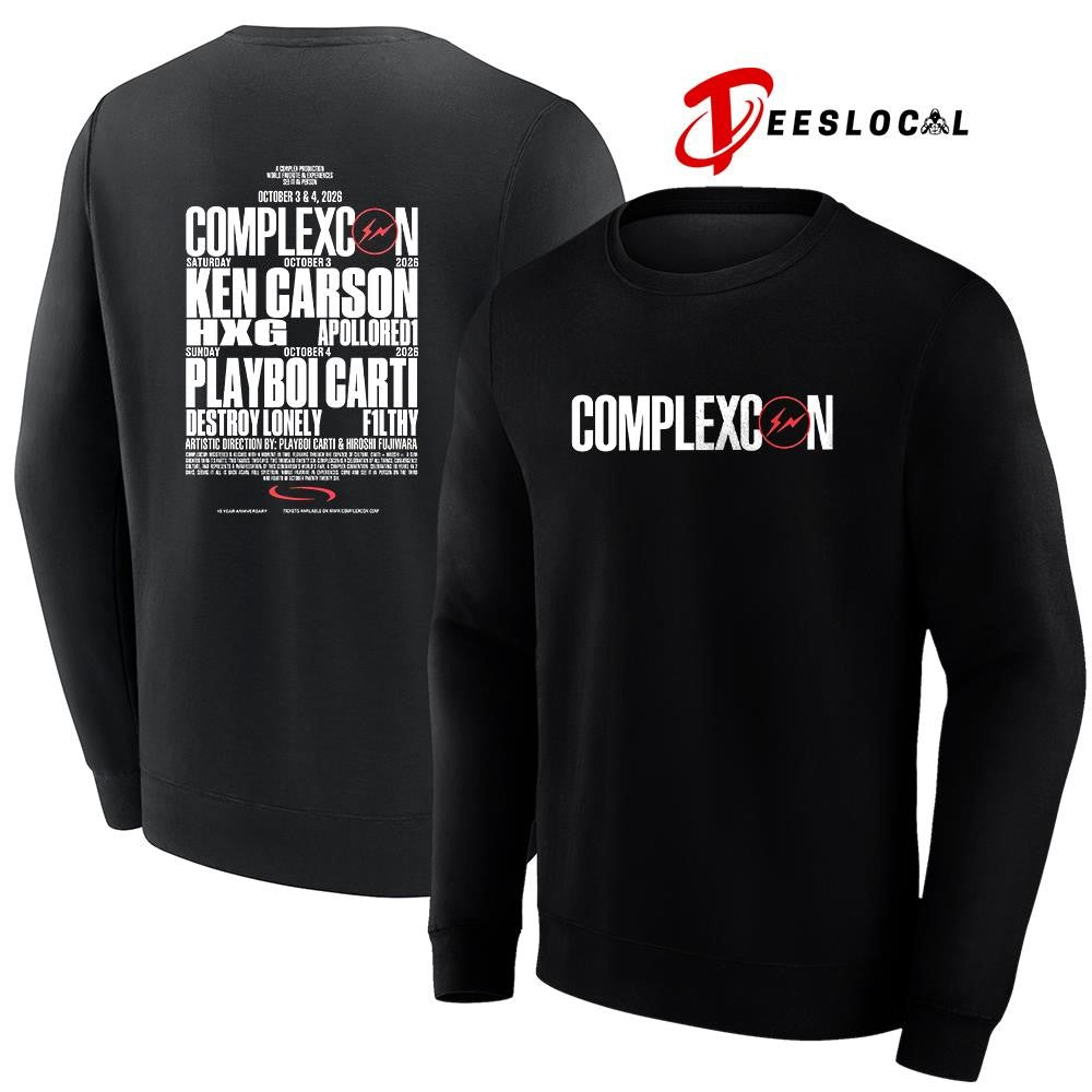ComplexCon Los Angeles lineup shirt Unisex