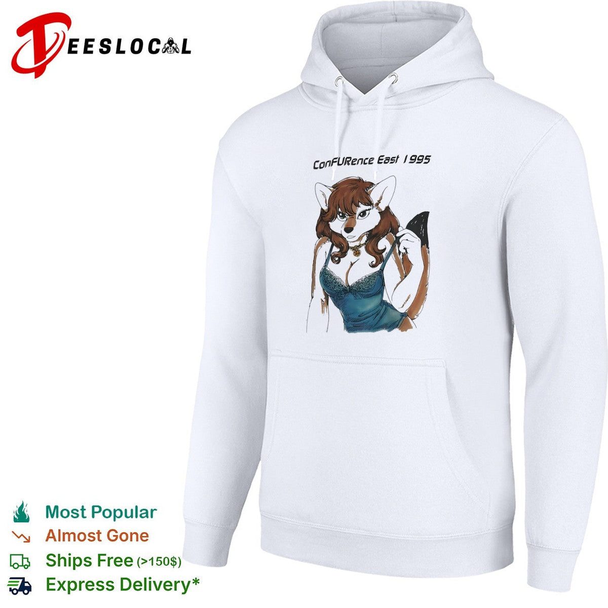 ConFURence East 1995 Anthropomorphic Fox shirt Unisex