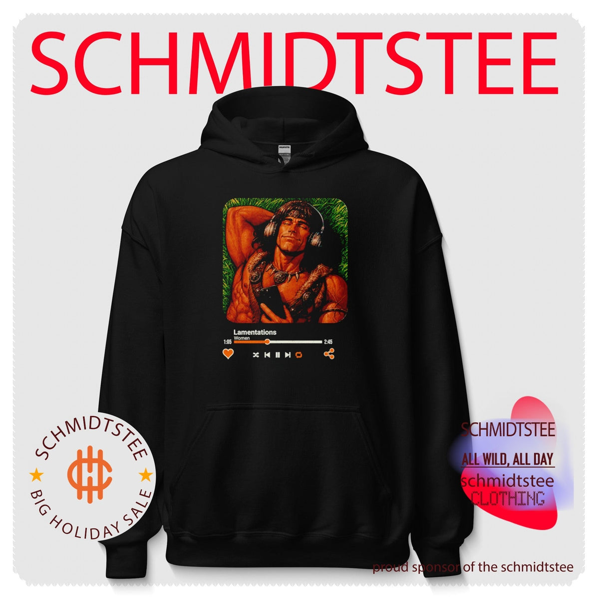 Conan the Barbarian Lamentations on Repeat shirt Unisex