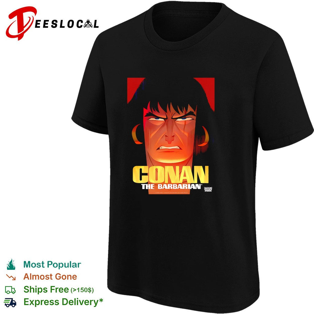 Conan the Barbarian portrait poster shirt Unisex